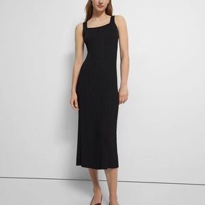 Theory Ottoman Dress Glossed